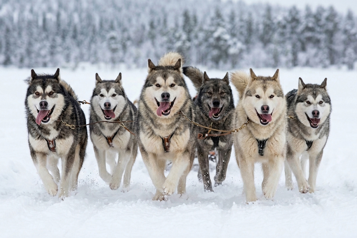 Schlittenhundesport